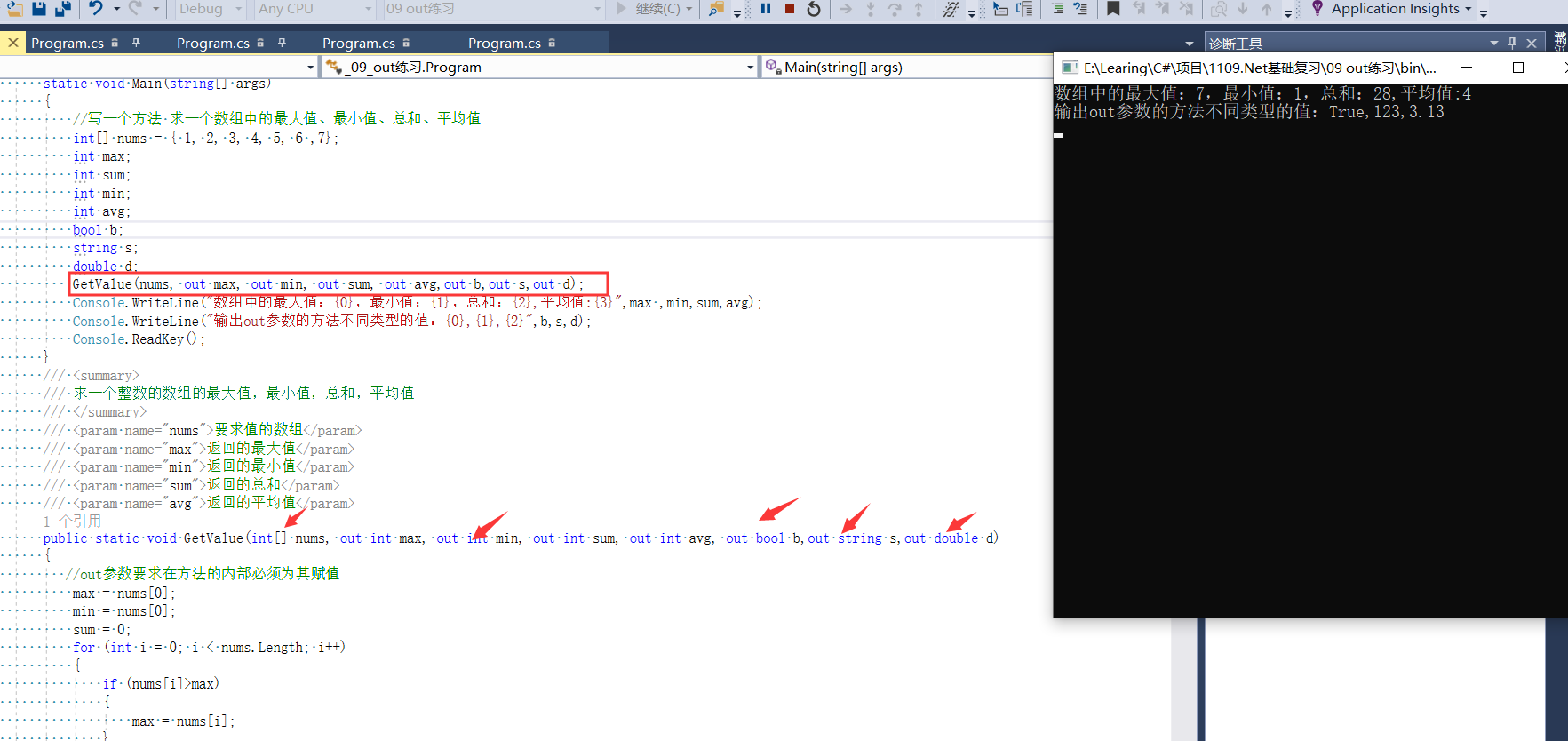 C Method Parameter Default Value List