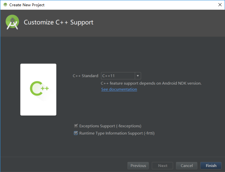 how to configure android studio sdk library
